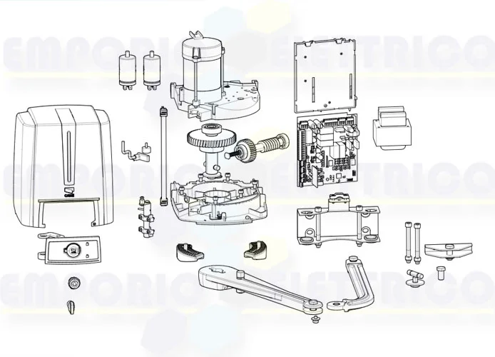 came pagina ricambi per motore 001fa40230cb fa40230cb