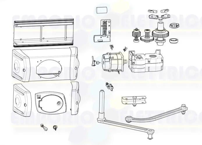 came pagina ricambi per motore 001fe40230v fe40230v