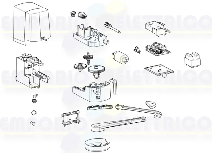 came pagina ricambi per motore ftl20dcg 801mb-0080