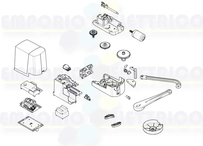 came pagina ricambi per motore ftx20dgc 801mb-0070