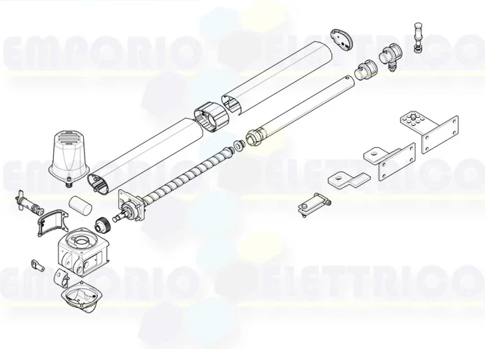 came pagina ricambi per motore 001kr302d kr302d