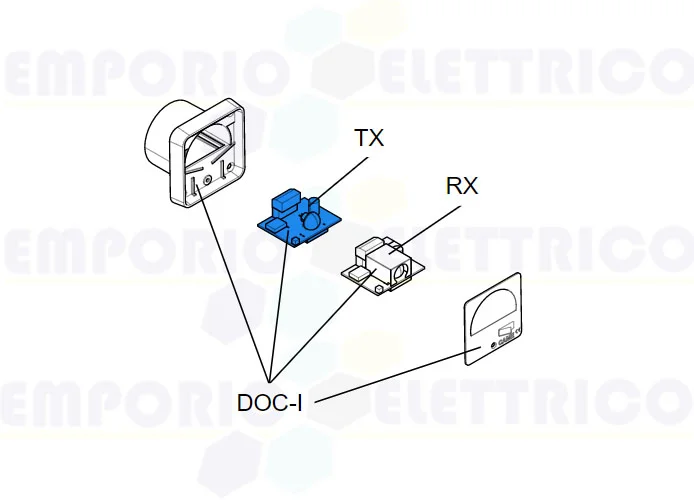 came ricambio scheda elettronica tx doc-i 119rir016