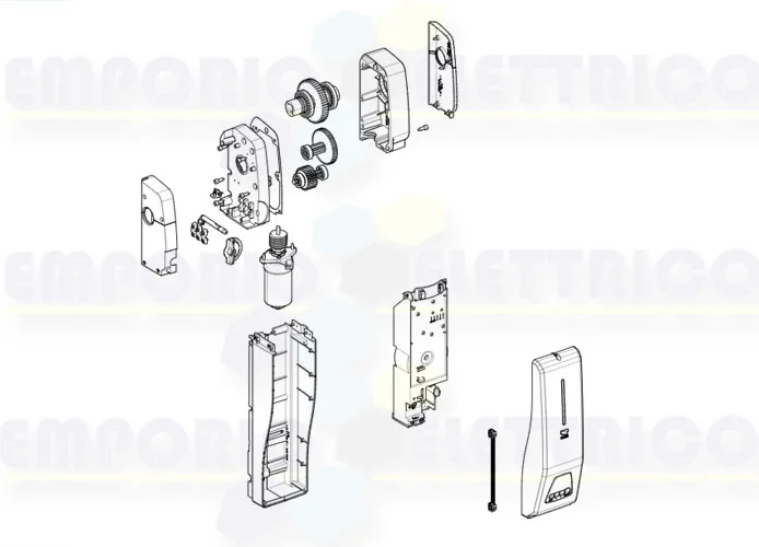 came pagina ricambi per motore 001em4024 em4024