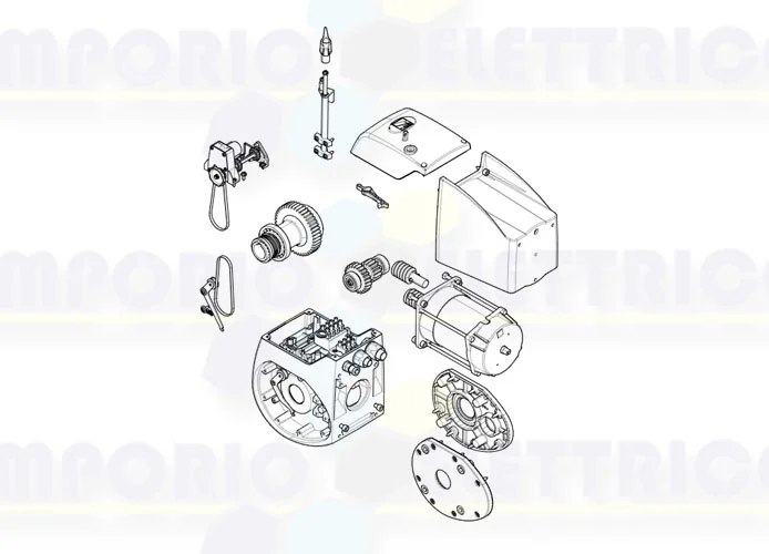 came pagina ricambi per motore 001c-bxet c-bxet