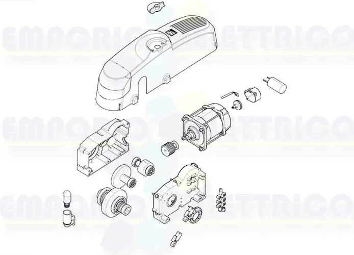 came pagina ricambi per motore e450