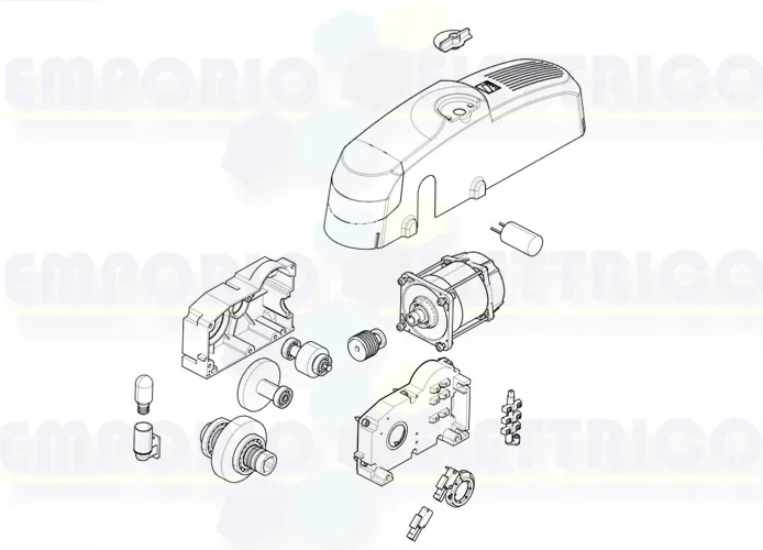 came pagina ricambi per motore e1000