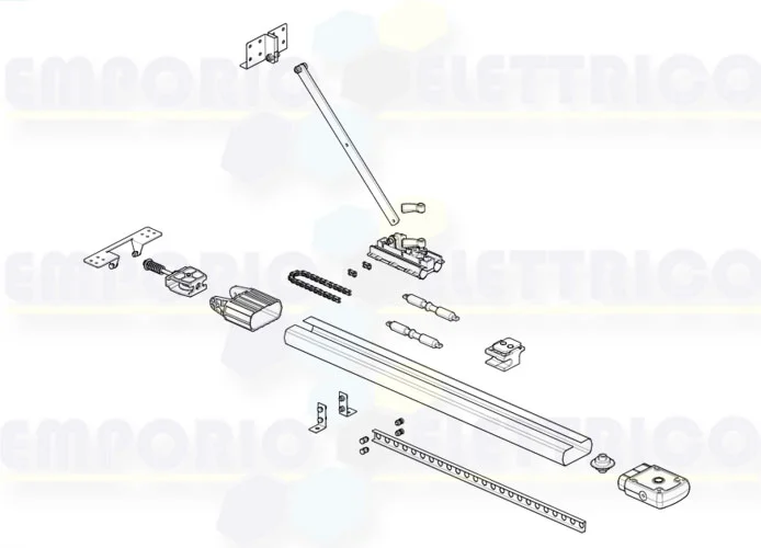 came pagina ricambi per guida a catena 001v0679 v0679