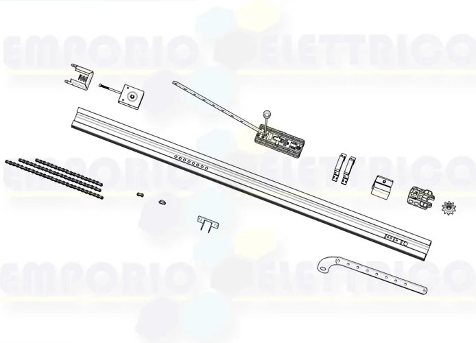 came pagina ricambi per guida a catena 001v06001 v06001