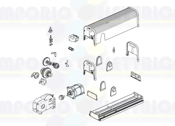 came pagina ricambi per motore 001f4024ep f4024ep 