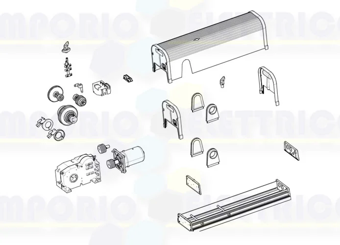 came pagina ricambi per motore 001f4024e f4024e 