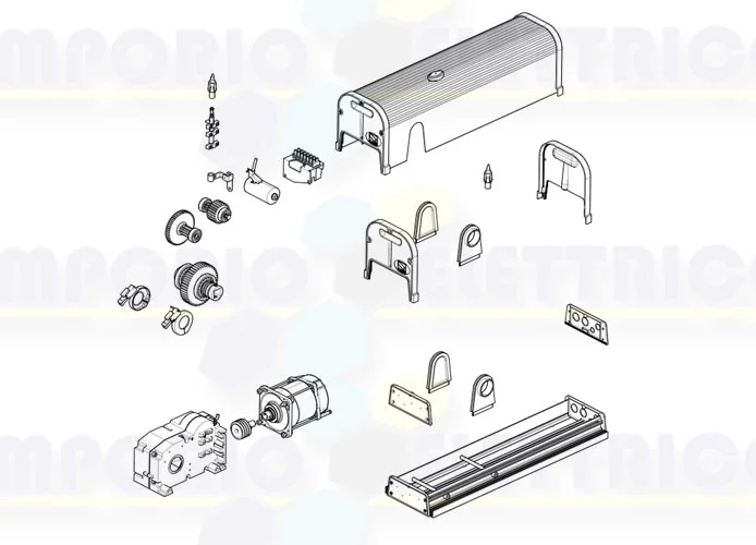 came pagina ricambi per motore 001f40230e f40230e