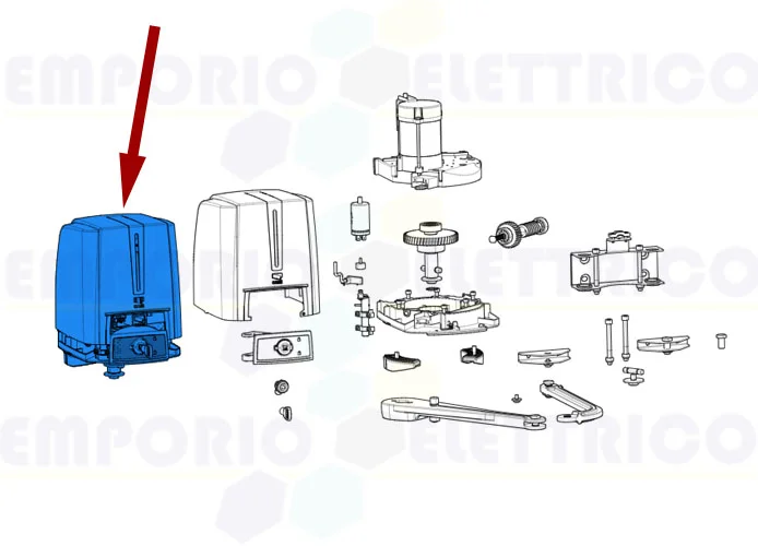 came ricambio motore fa40230 fast40 88001-0250