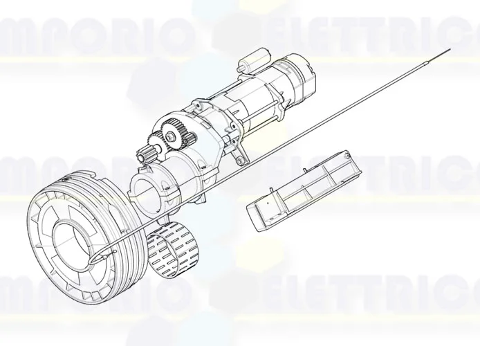 came pagina ricambi per motore 001h40230180 h40230180