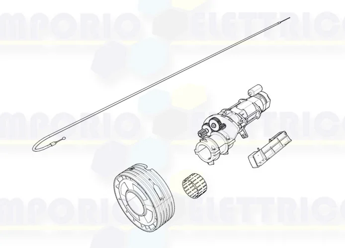 came pagina ricambi per motore 001h40230120 h40230120