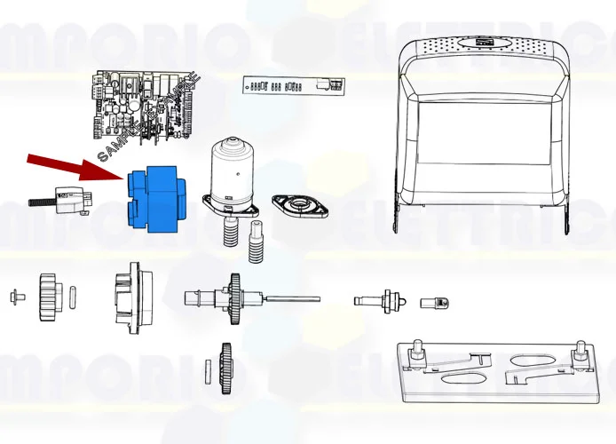 came ricambio trasformatore bz 119rir101