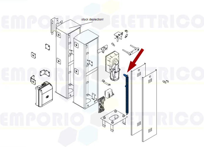 came ricambio molla bilanciamento g2500 119rig084