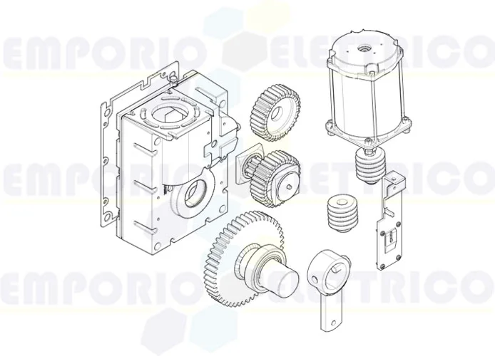 came pagina ricambi per barriere gearmotor-g2500