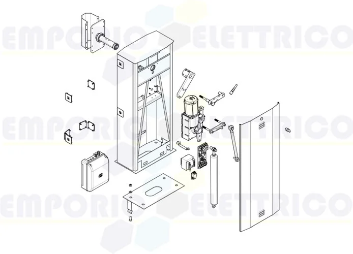 came pagina ricambi per barriere g5000