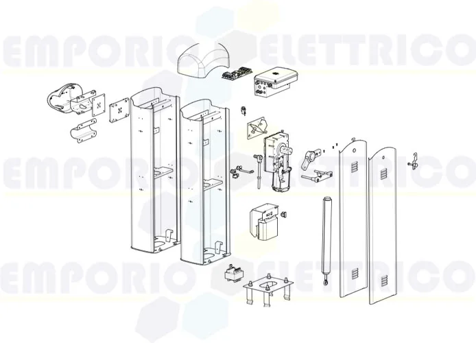 came pagine ricambi per barriere g3000-g3001