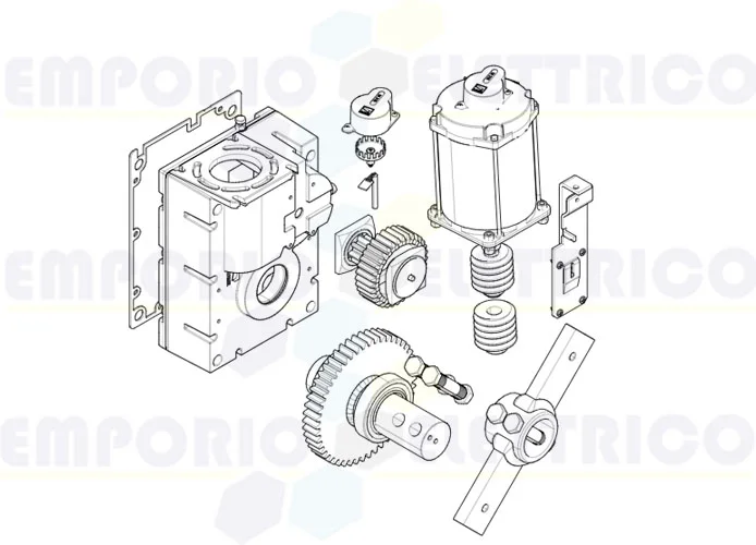 came pagina ricambi per barriere gearmotor-g4041