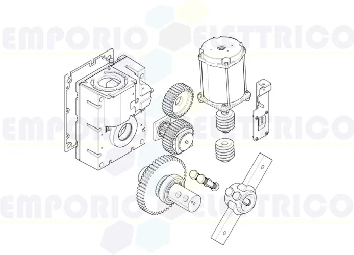 came pagina ricambi per barriere gearmotor-g4040z v.1 