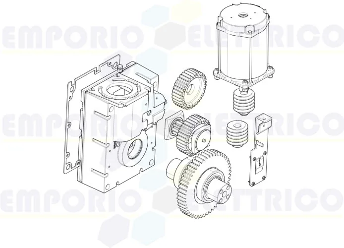 came pagina ricambi per barriere gearmotor-g4040z v.0