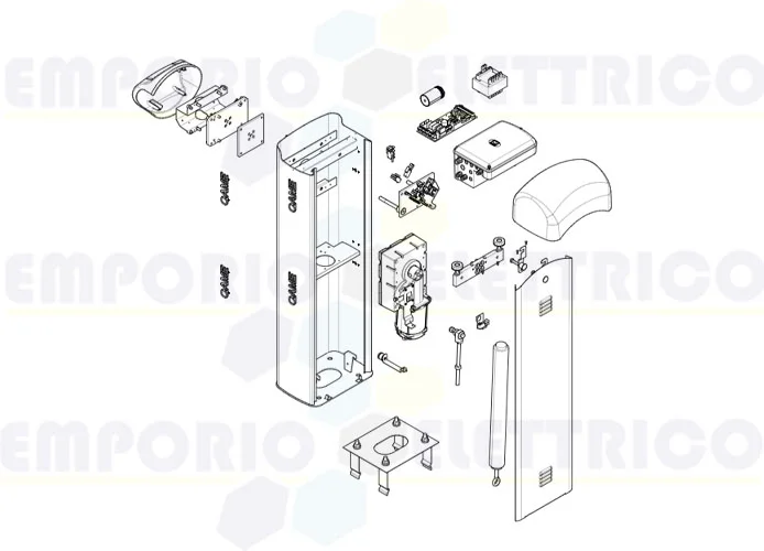 came pagina ricambi per barriere g4041z