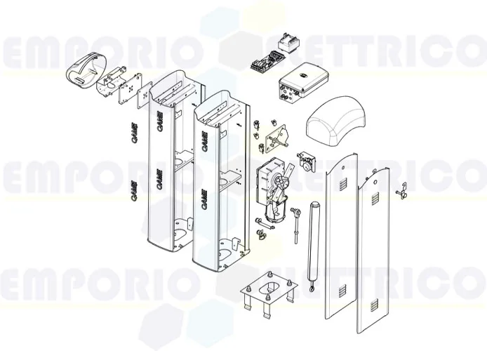 came pagina ricambi per barriere g4040z-g4040iz v.1