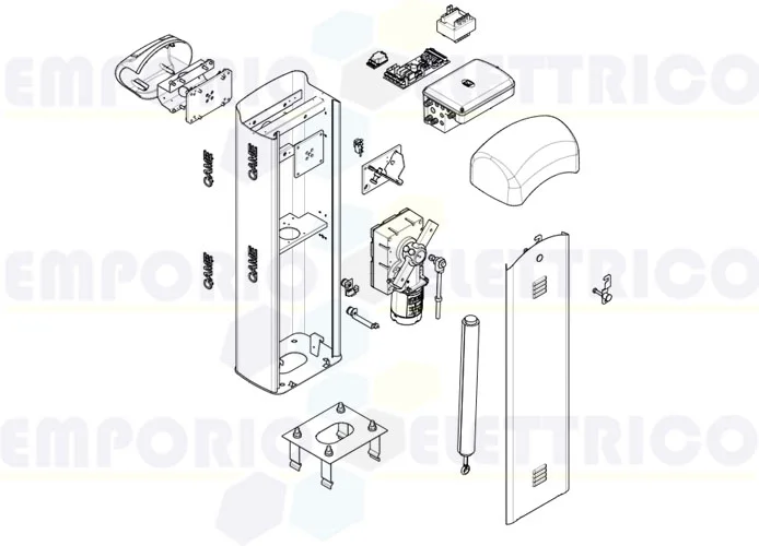 came pagina ricambi per barriere g4040ezt v.1