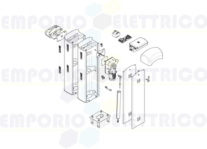 came pagina ricambi per barriere g4040e