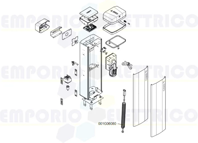 came pagina ricambi per barriere ggt40ags