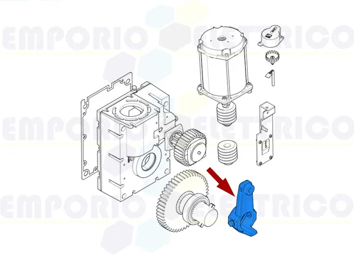 came ricambio braccio trasmissione gard 8 119rig158