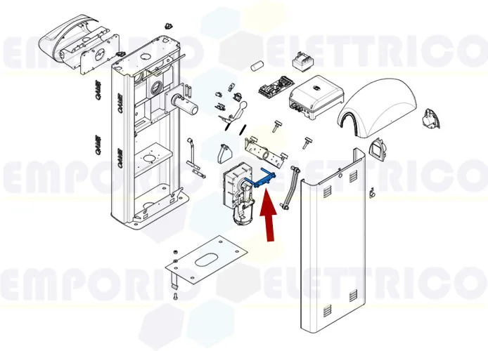 came ricambio fermo meccanico gard 8 119rig147