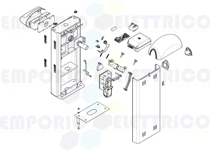 came pagina ricambi per barriere g2081z