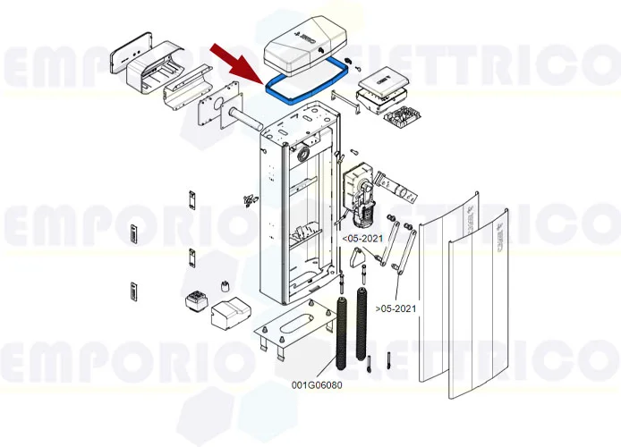 came ricambio corona illuminazione gt8 2pz 88003-0125