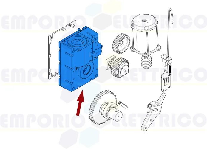 came ricambio cassa motoriduttore g12000 119rig102