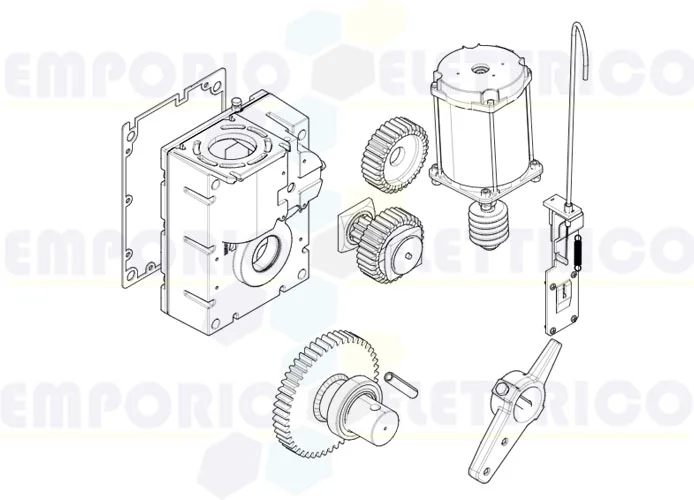 came pagina ricambi per barriere gearmotor-g12000