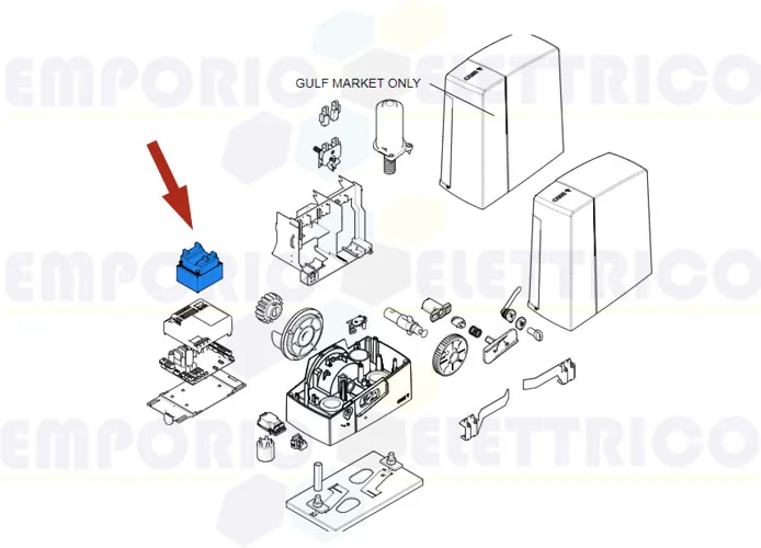 came ricambio trasformatore zn7v 88000-0023