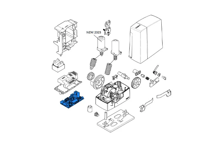 came ricambio scheda elettronica zbc1 88001-0261