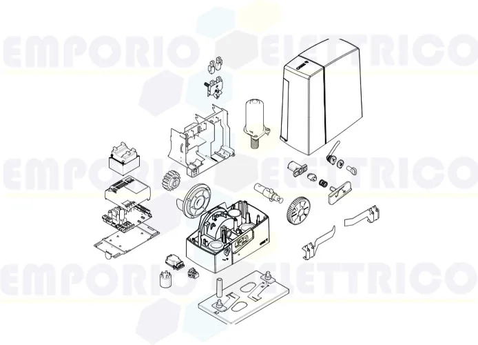 came pagina ricambi per motore bxv08agt 801ms-0220