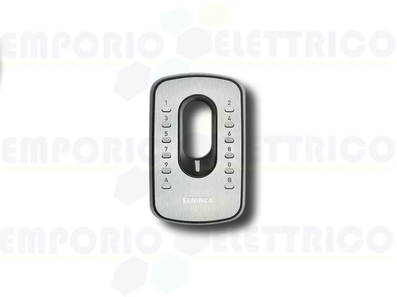 beninca tastiera digitale inox wireless tripl. codifica 976002413 iri.kpad inox