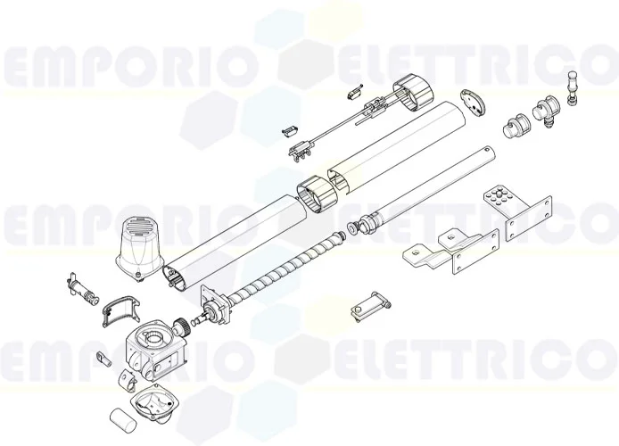 came pagina ricambi per motore kr310d1