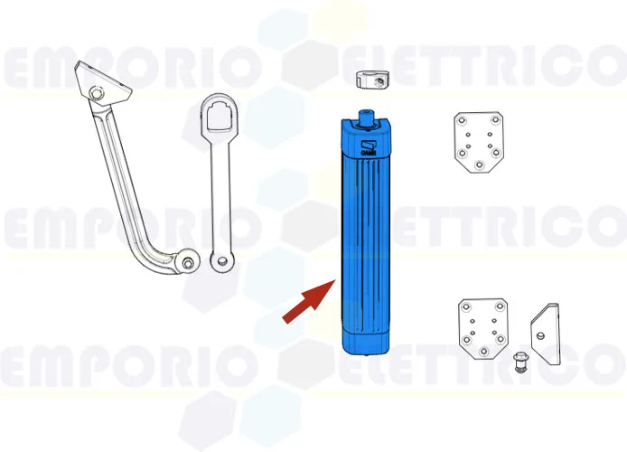 came ricambio motoriduttore f500 no bracci 88001-0241