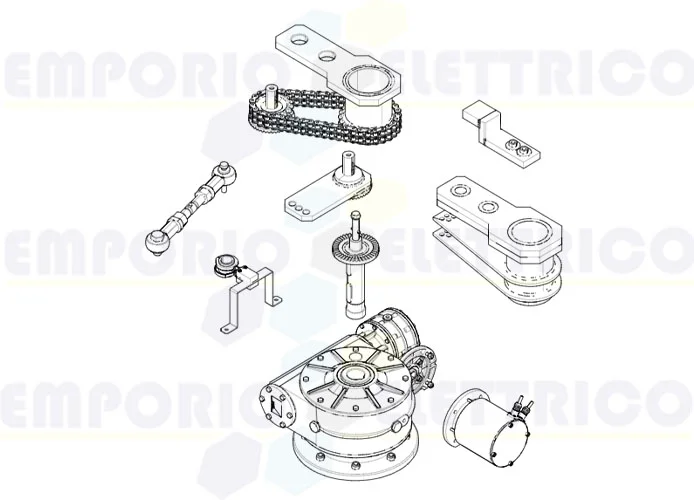 came pagina ricambi per motore frog-ms