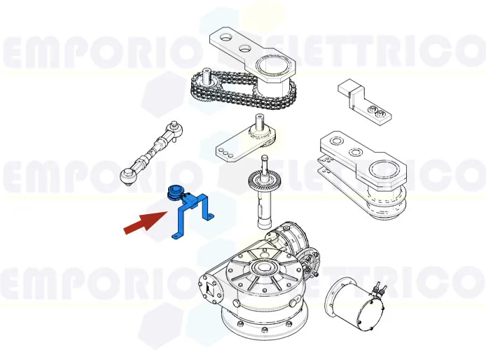 came ricambio gruppo finecorsa meccanico superfrog 119ria056