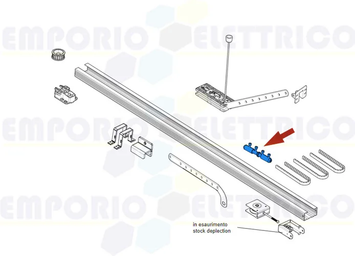 came ricambio giunto di trasmissione a cinghia v6000 119rie188