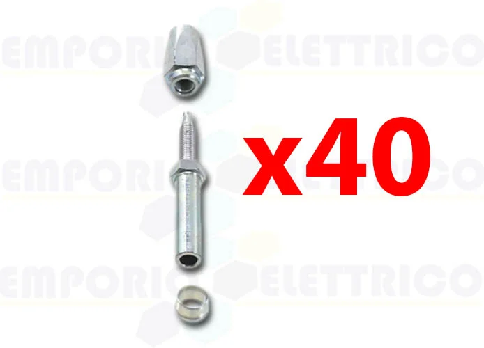 faac kit 40 raccordi idraulici completi ( x motori 750 ) 390440