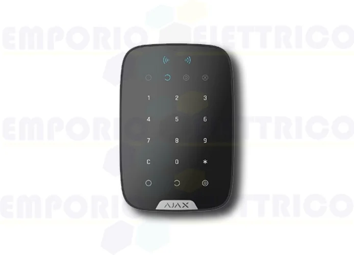 ajax tastiera touch wireless bianco keypad plus 38253