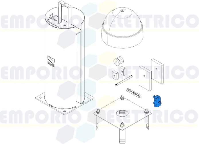 came ricambio lucchetto aggancio catena cat-i 119rix017