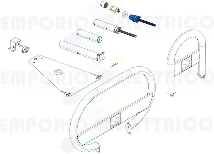 came ricambio vite senza fine unipark 119riu009